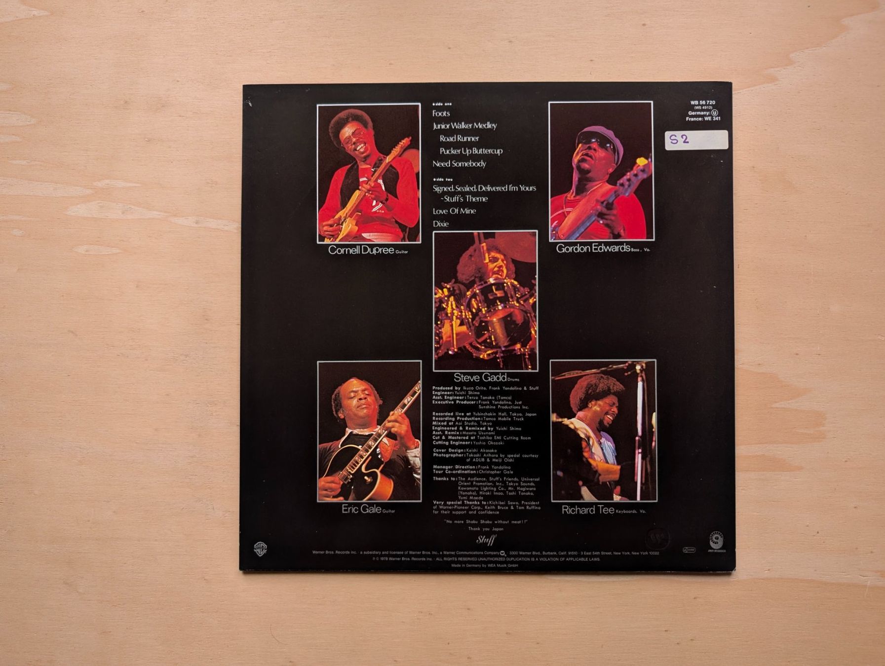 Dischi in vinile: Stuff – Live Stuff  F 79 – Usato da Ebikon venduto da kisuM 1