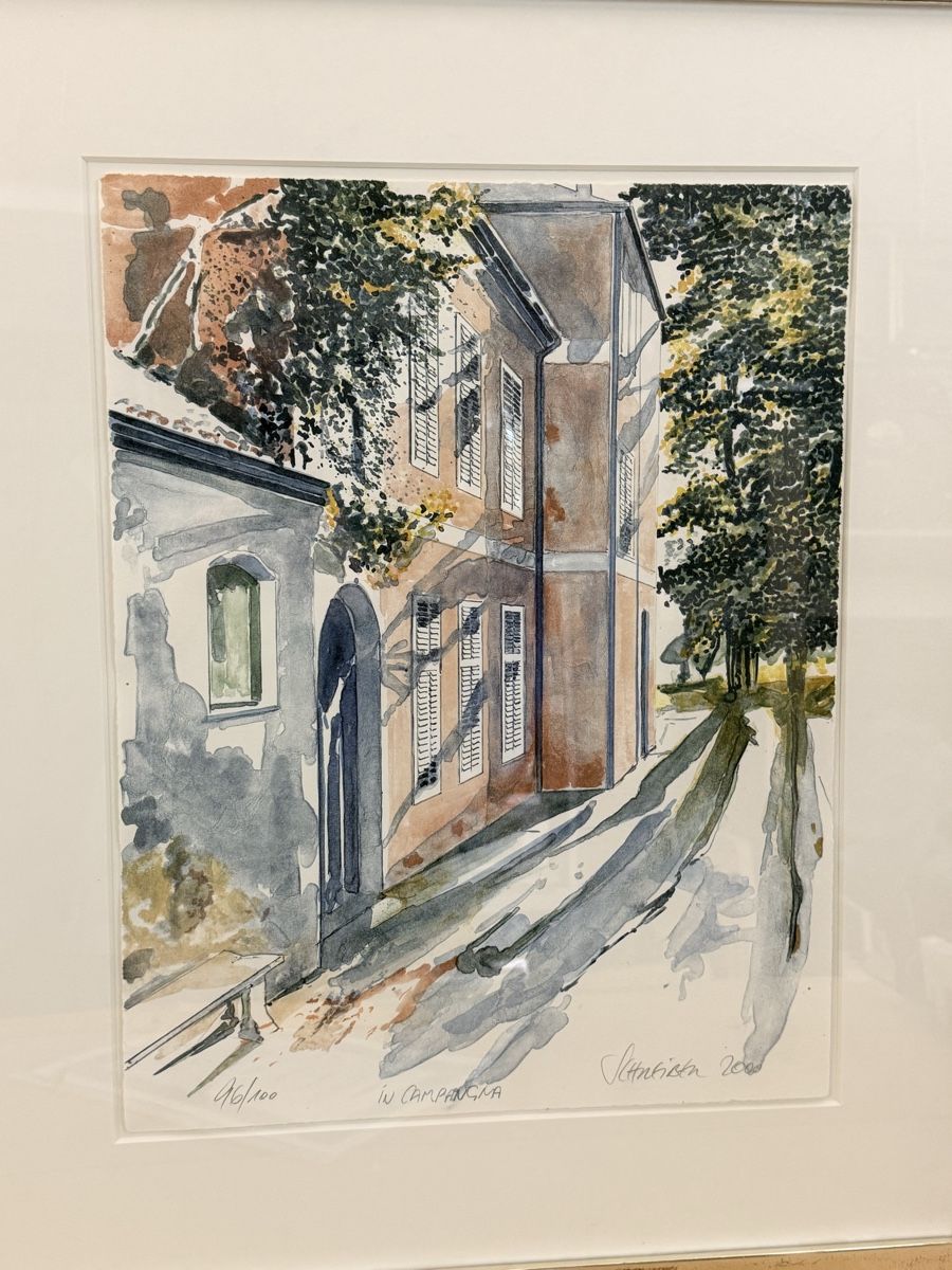 Grafica & Litografie: In Campagna von Michael Schreiber - Original-Lithographie – Usato da Solothurn venduto da NUVICO 5