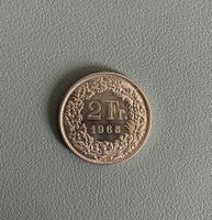 1965 _ 2 Franken Silber_Münze