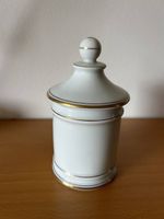 Vintage procelain jar with lid