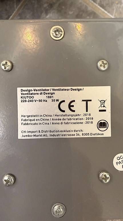 Ventilateurs: Ventilator ayce (gebraucht) – D'occasion à Glarus par noserfabian 4