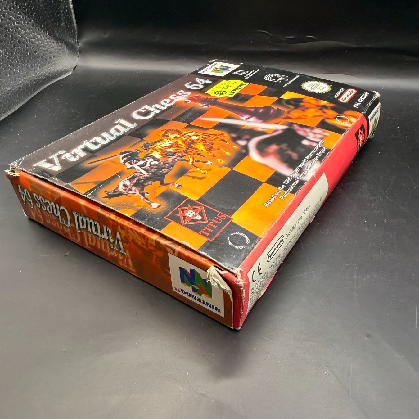 Nintendo Giochi: Nintendo 64 Spiel Virtual Chess 64 OVP – Usato da Düdingen venduto da Nerdworld 6