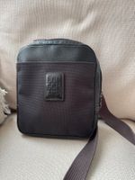 Longchamp Umhängetasche Herren schwarz-braun