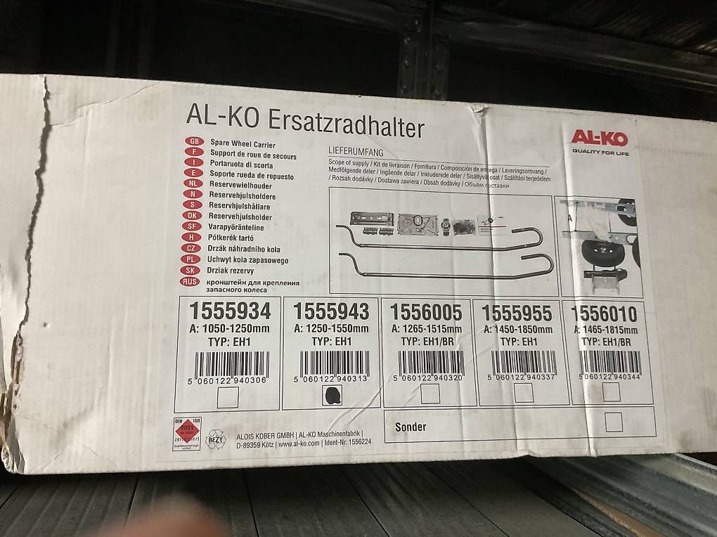 Supporti a parete: AL-KO Ersatzradhalterung – Nuovo e nell'imballaggio originale da Ebikon venduto da Portmann_Sport