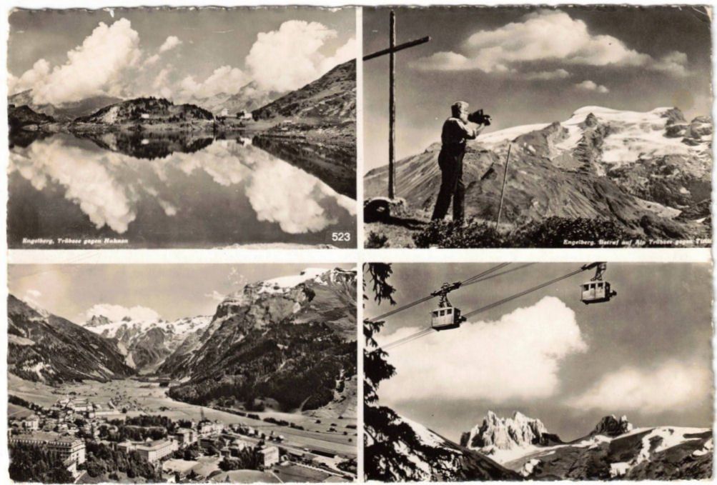 Cartoline postali: Engelberg - 4 Bild AK – Usato da Binningen venduto da Mountainrider