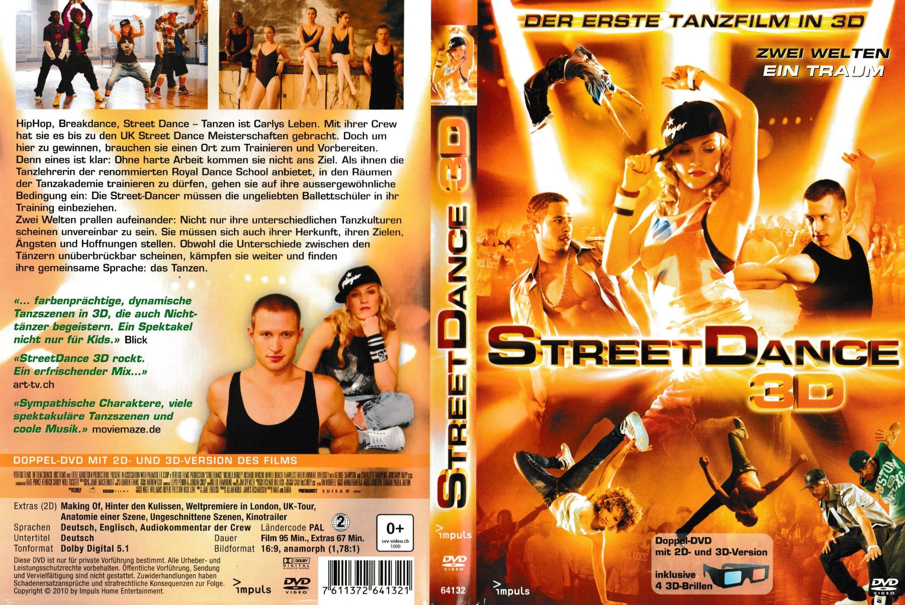 Tutti i DVDs: DVD - Street Dance (2D + 3D) – Usato da Langnau am Albis venduto da MediaRescuerKeLoX