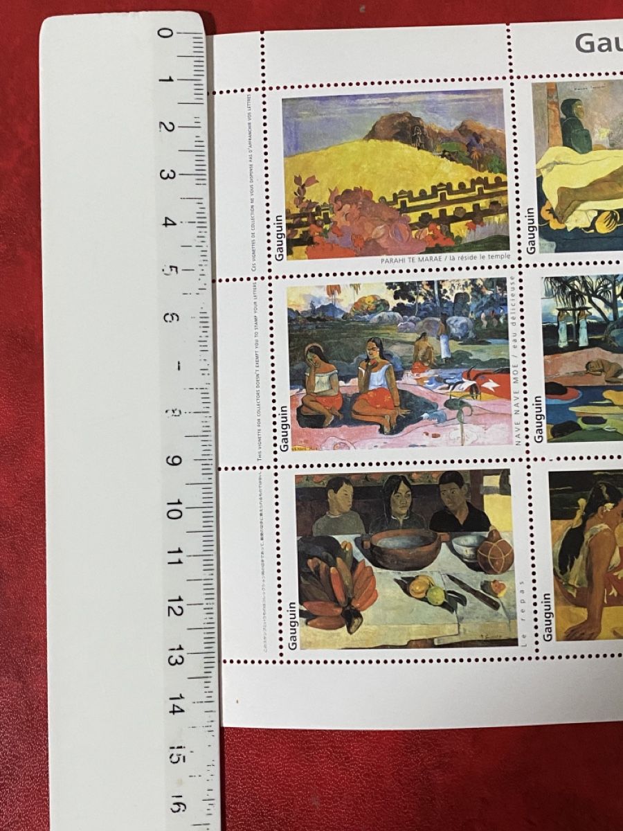 Vignette autostradali: Vignettes  - Paul Gauguin – Nuovo (secondo la descrizione) da Petit-Lancy venduto da Solcarm 7