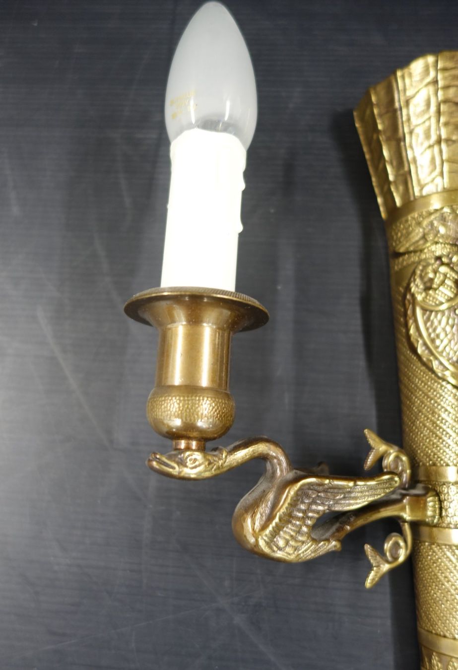 Lampade: Wandlampe, Messing, Stil Napoleon I – Usato da Basel venduto da bk_brockibasel 6