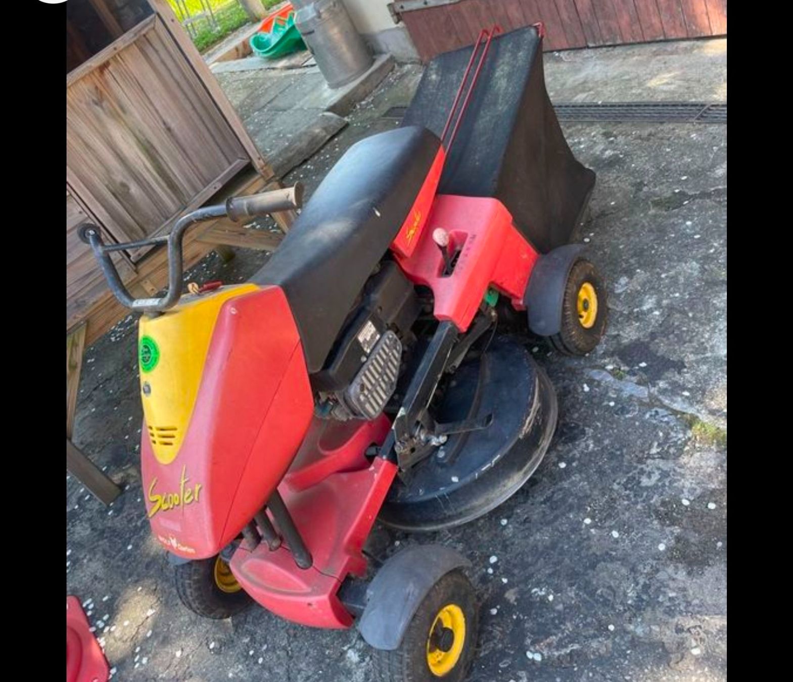 Wolf Garten Rasenmäher: Tondeuse gazon scooter Wolf – Gebraucht aus Yvorne von yvorne78 1