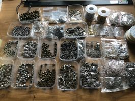 Restposten - Mega DIY Set - Metallteile Schmuckherstellung