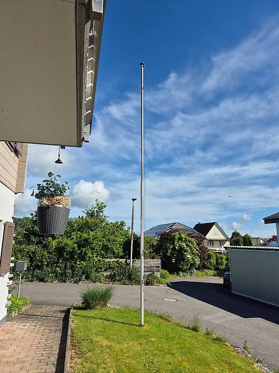 Fahnen: Fahnenmast Alu Höhe ca. 7m – Gebraucht aus Beinwil am See von alpha4712