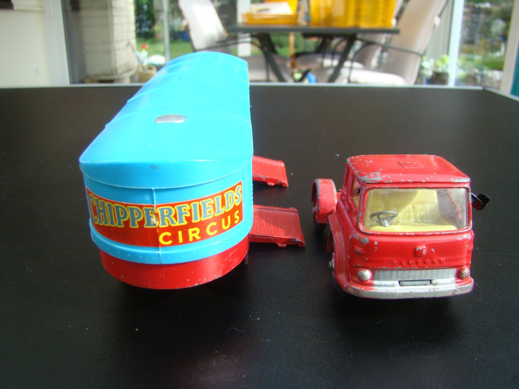 Dinky Toys Modellini d'auto: Corgi Major Bedford Chipperfields Pferdetransporter cool rar – Usato da Walzenhausen venduto da Vanquish711 4