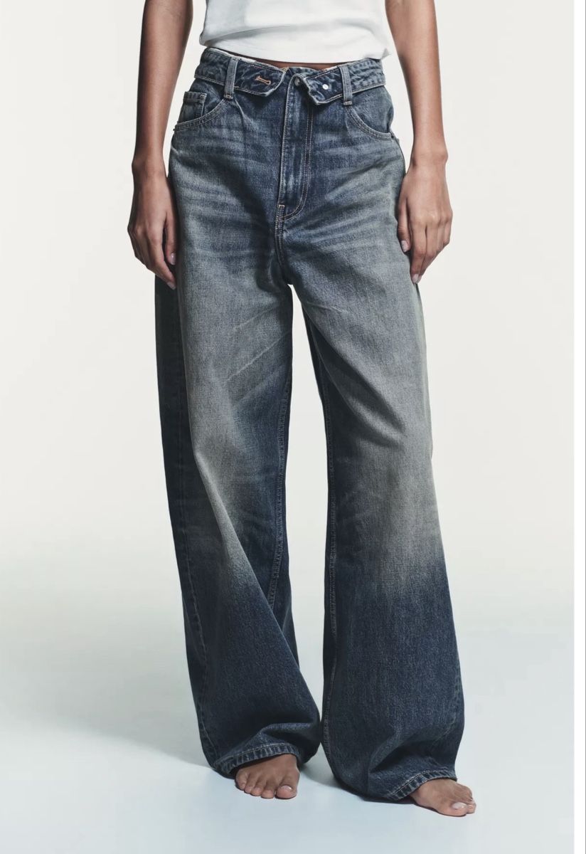 Zara Jeans: Folded Denim size 36  – Nuovo (secondo la descrizione) da Glattpark(Opfikon) venduto da der_dh8z 1