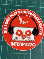 Vintage-Aufkleber „Intermezzo“ (Reinigungskassette) – Selten