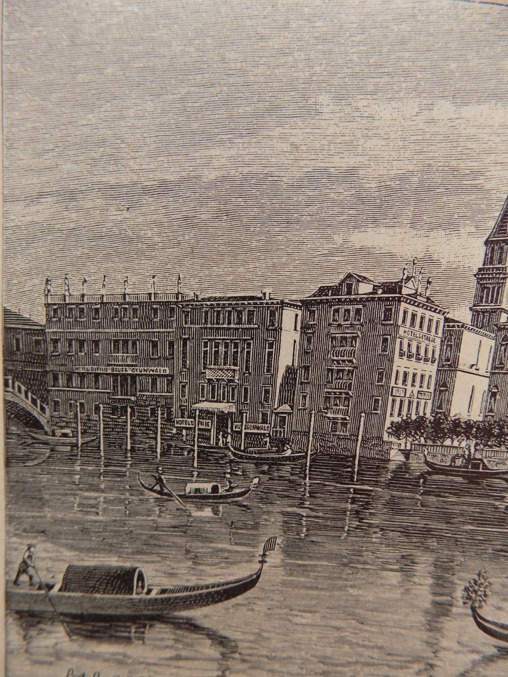 Stiche: Venedig Hotel d'Italie Bauer – Gebraucht aus Risch von Rischli15 3