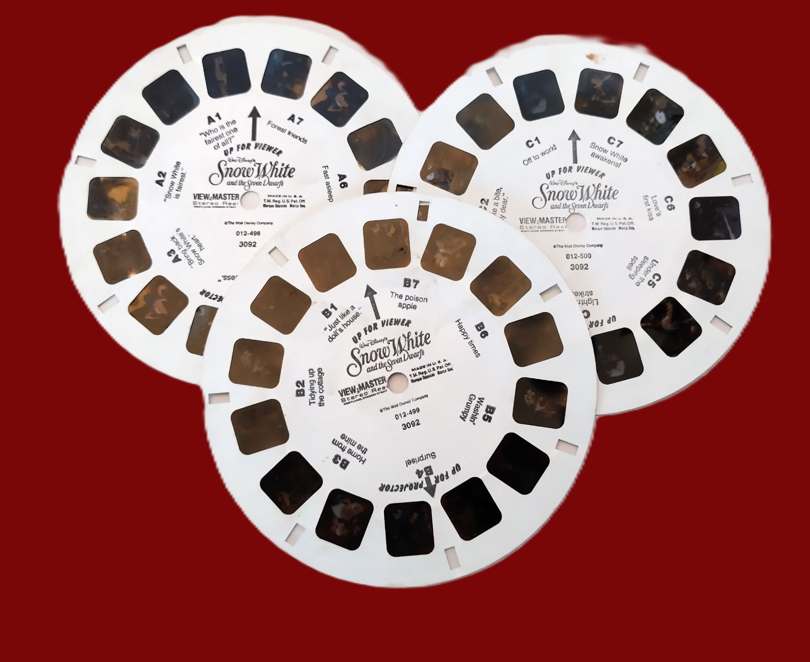 View-master Jouets: View-Master / 3 Bildscheiben / Snow White / ab Fr. 1.- – D'occasion à Bellach par JingleJerry 1