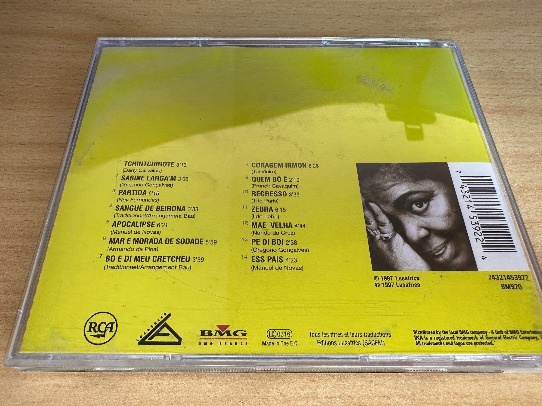 CD: Cesaria Evora – Cabo Verde – Usato da Rikon im Tösstal venduto da Alpenmutz 1