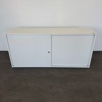 Lista Office LO Storage Schiebetür-Aktenschrank 2-OH - Weiss