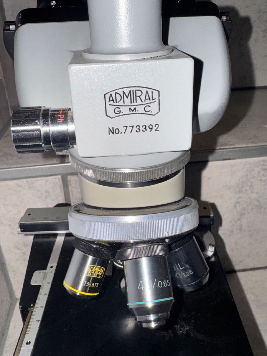 Microscopes: Admiral Mikroskop – D'occasion à Kaiseraugst par Drasa 8