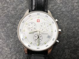 Swiss Life Chronograph, 50m, Quarz, Armbanduhr*U42*