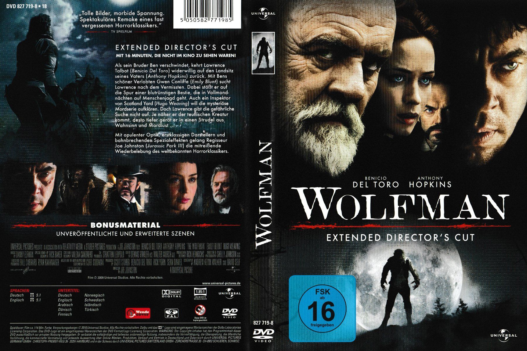 Tutti i DVDs: DVD - Wolfman – Usato da Langnau am Albis venduto da MediaRescuerKeLoX