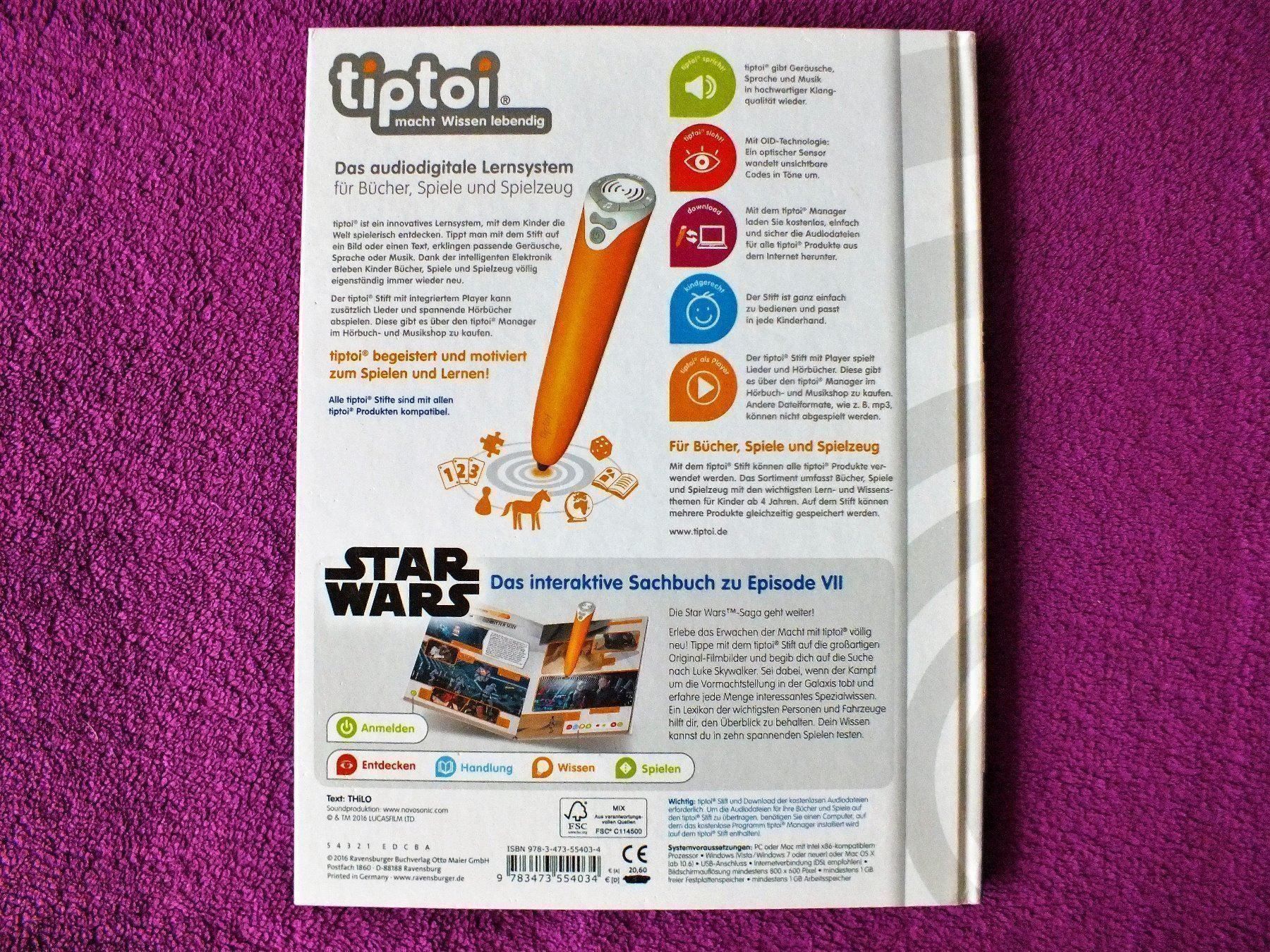 Libri: tiptoi - Star Wars - Das Erwachen der Macht – Usato da Müllheim Dorf venduto da Seeeule01 8