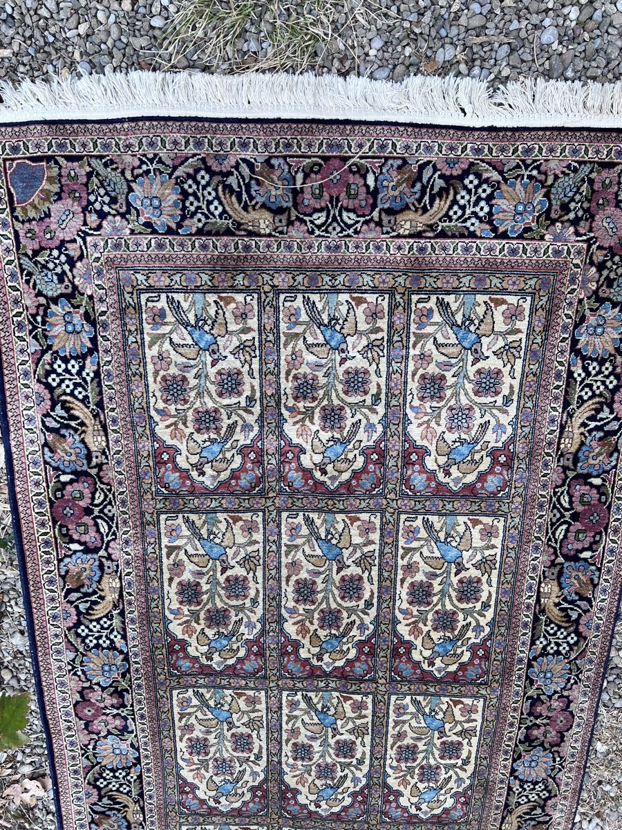 Teppiche: Seide Orientteppich -Handteppich (Nr: 433)  – Gebraucht aus Glattfelden von maa_qcj8 7