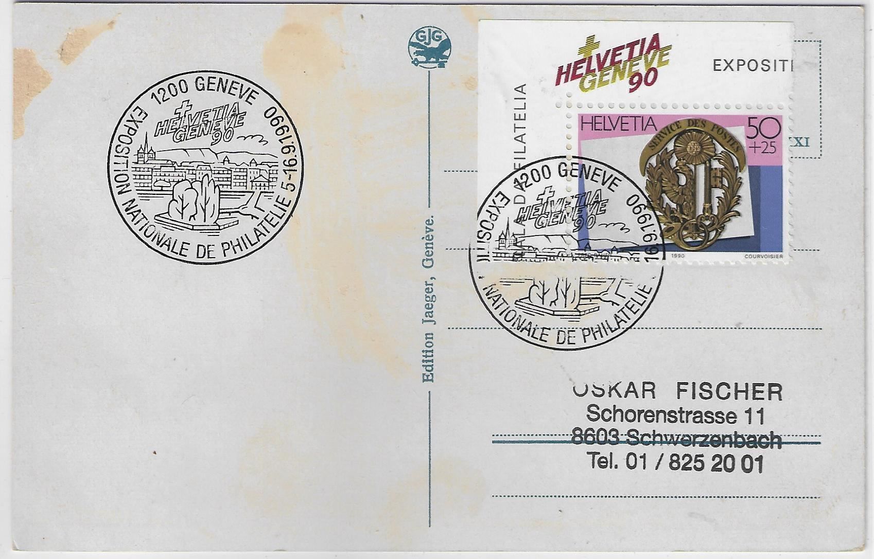 Cartes postales: Geneve - Multiview - Litho – D'occasion à Ettingen par Kartenplanet 1