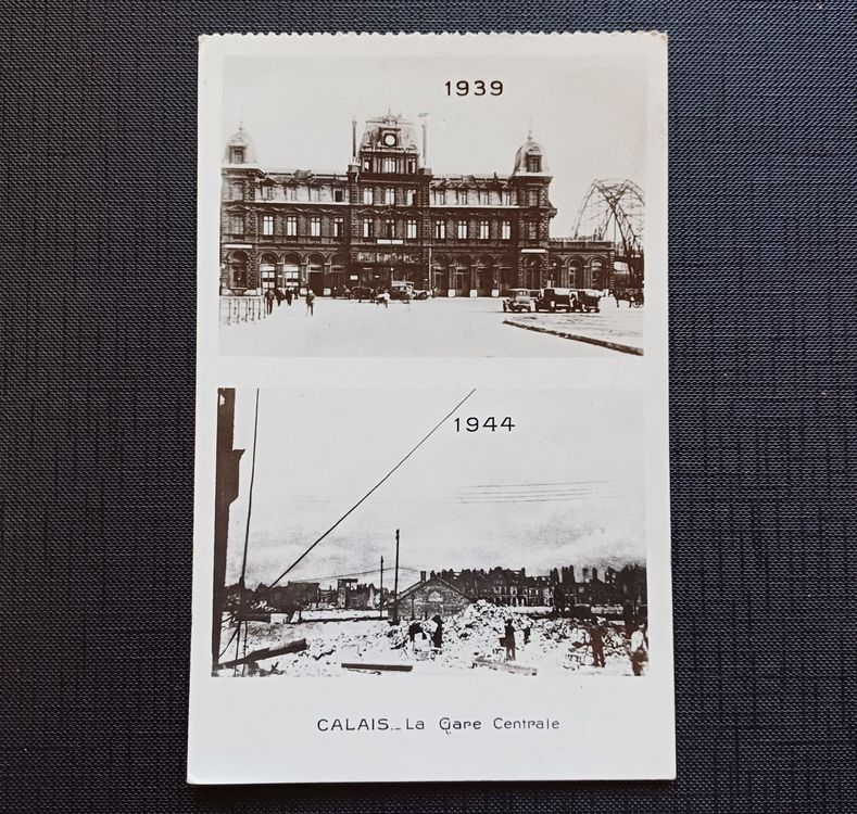 AK Calais nach 2. Weltkrieg TRÜMMER Krieg Militär Kaufen auf Ricardo