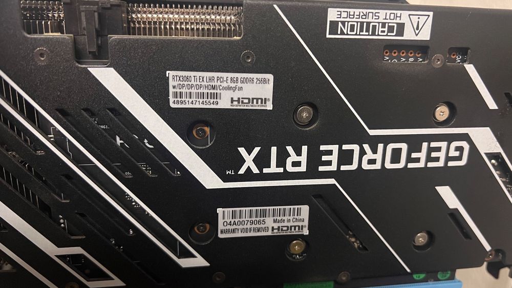 KFA2 GeForce RTX 3060 Ti EX LHR | Kaufen auf Ricardo