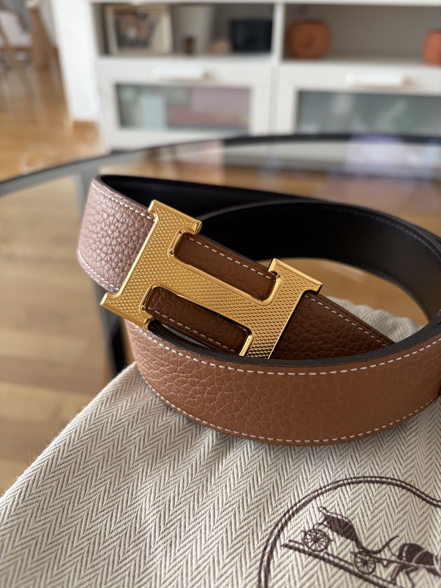 Hermès Ceintures: Hermes Gürtel 85cm Gold  – D'occasion à Basel par Danny_1994