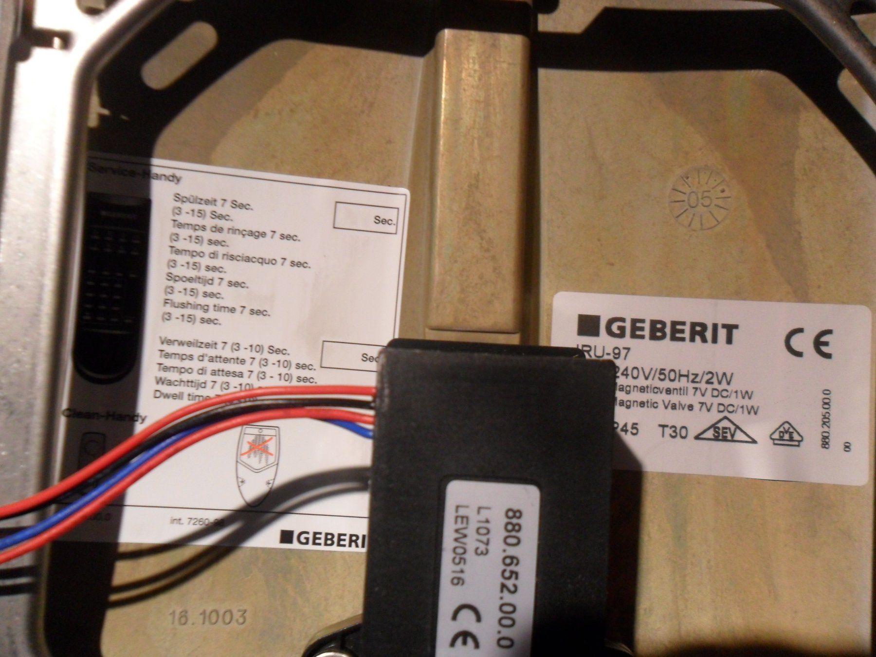 WC: Geberit IR Urinalsteuerung – Neu und originalverpackt aus Aesch BL von isc_85jd 3