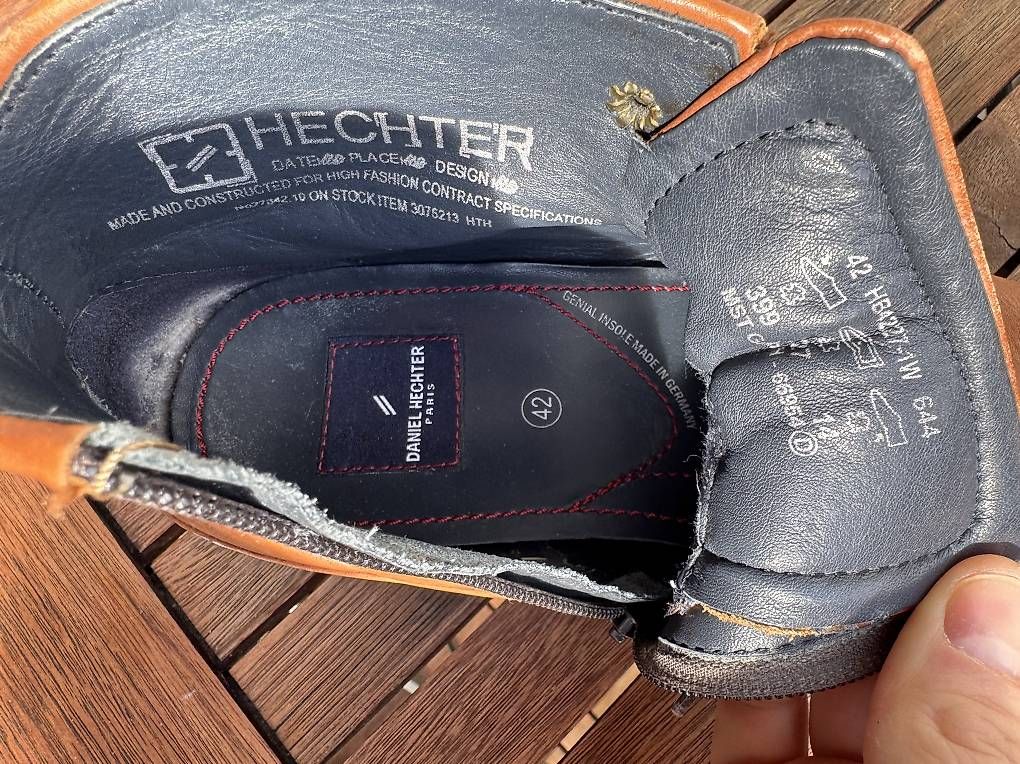 Daniel Hechter Chaussures hommes: Daniel Hechter Stiefeletten Cognac 42 – D'occasion à Zürich par SimonSimon2017 4