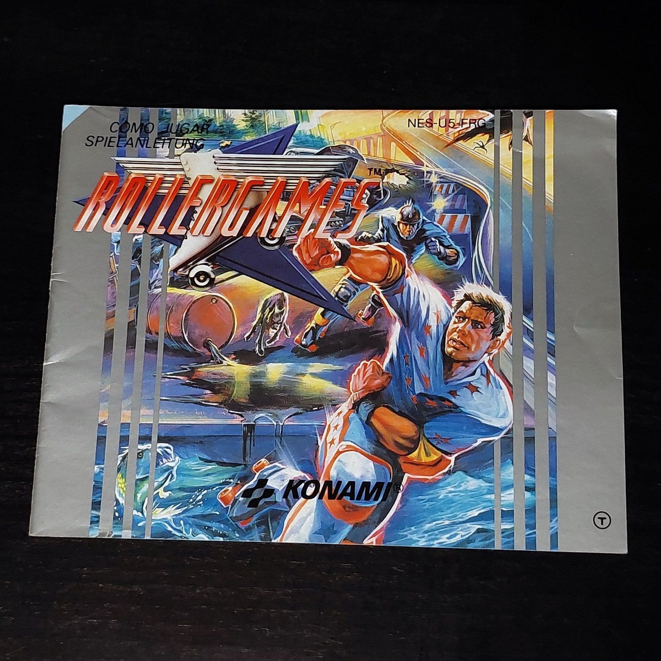 Nintendo Spiele: ANLEITUNG - ROLLERGAMES (PAL) - NINTENDO NES – Gebraucht aus Spiegel b. Bern von Natix