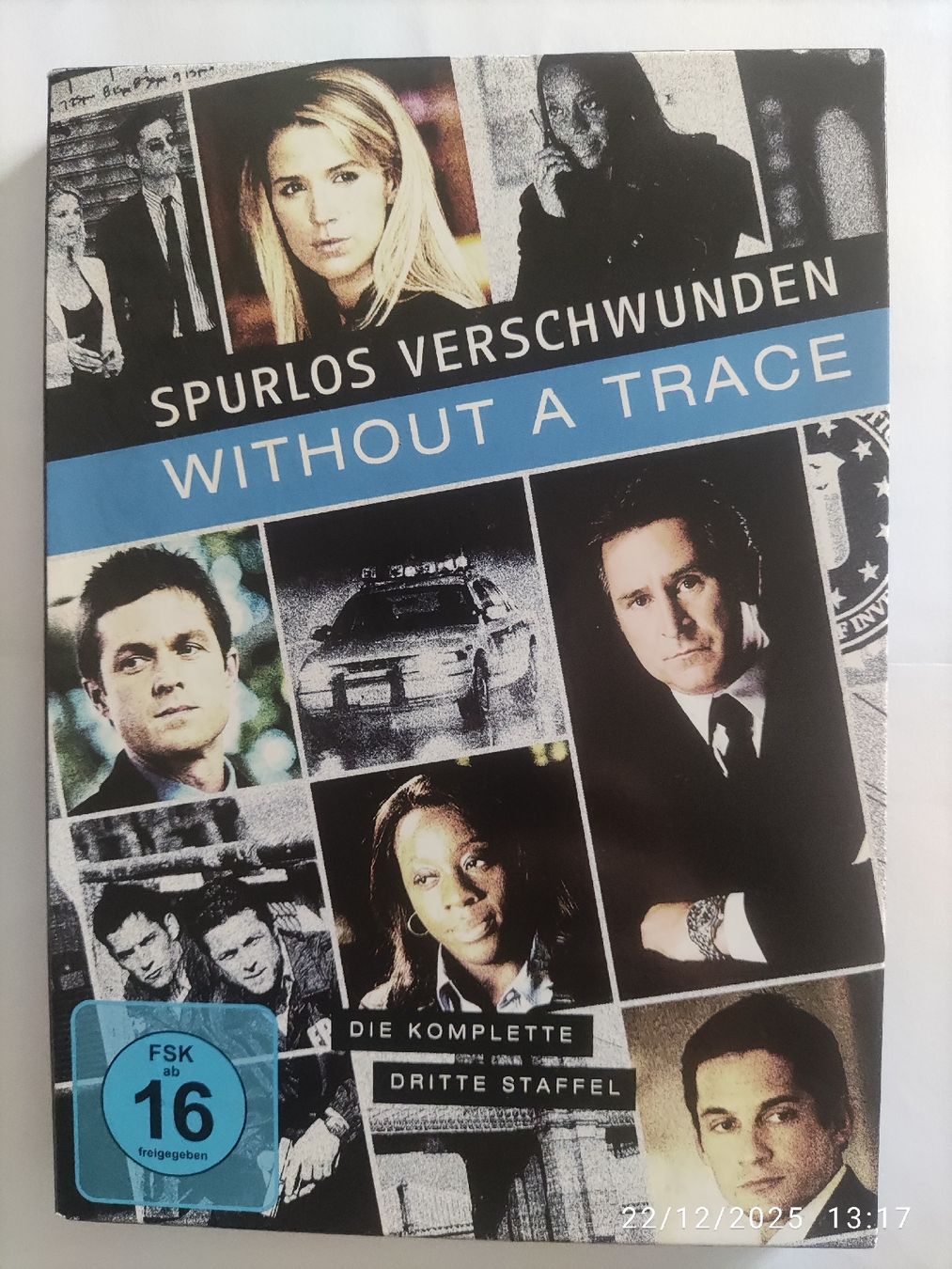 Tutti i DVDs: Without a Trace - Spurlos verschwunden: Die komplette dri... – Usato da Basel venduto da Alacant