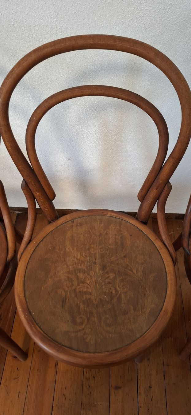 Thonet Sedie: 6 antike Bugholzstühle Josef Hoffmann – Usato da Bern venduto da siri2002 4