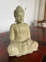 Buddha Figur aus Holz, Deko für Wohnung oder Garten, Top!
