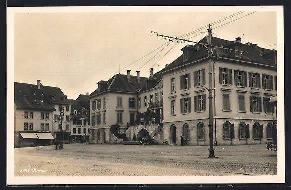 Ansichtskarten: Aarau, Regierungsgebäude, Restaurant Ra – Gebraucht aus Berlin von bartko-reher