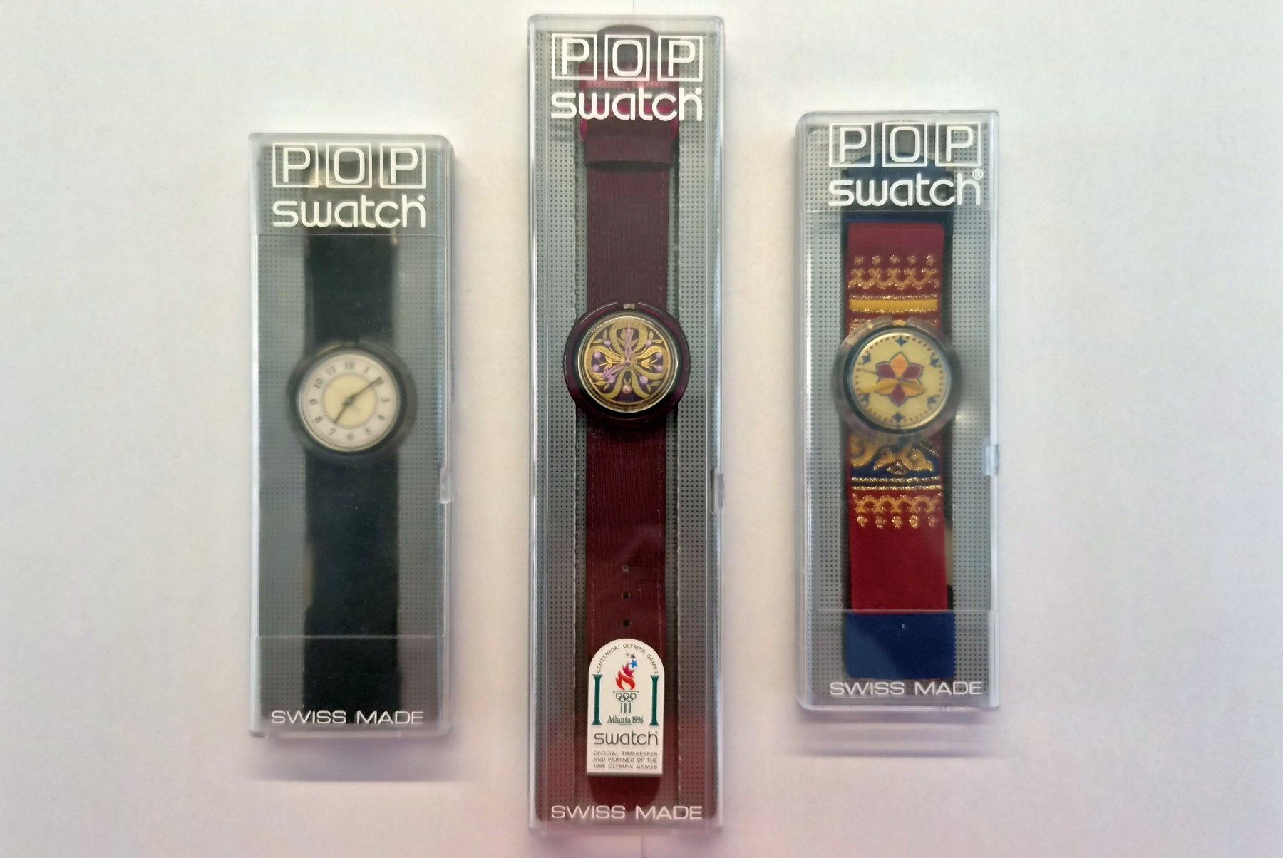 Swatch Orologi: 3 POP Swatch Uhren – Usato da Winznau venduto da Dg74