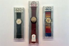 3 POP Swatch Uhren