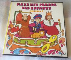 Comptines Maxi Hit Parade des Enfants Coffret 3 Disques LP