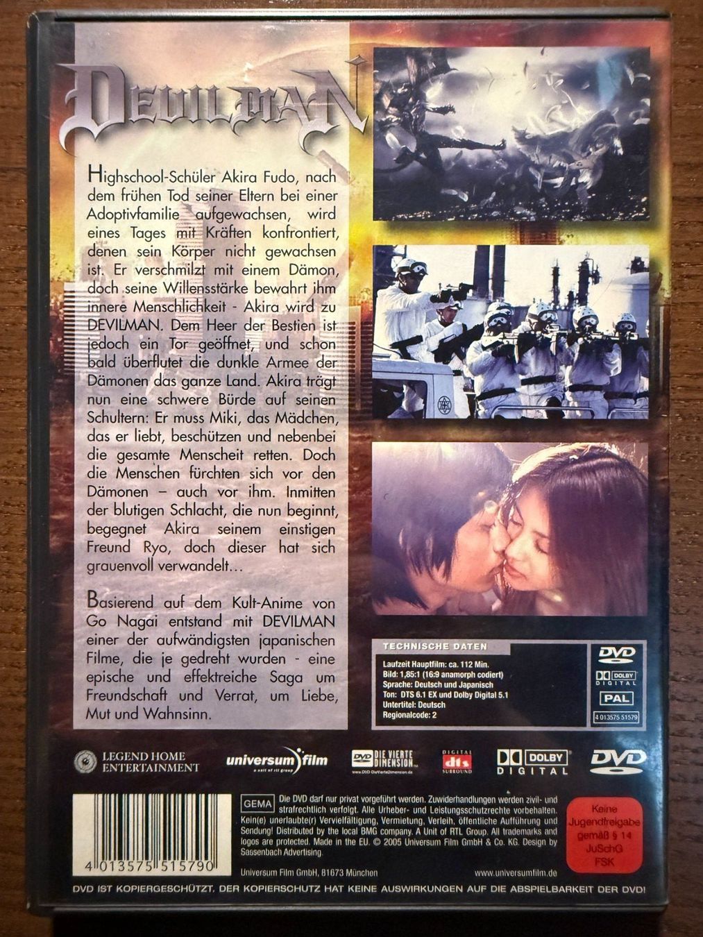 Alle DVDs: Devilman (2004) – Gebraucht aus Zürich von FilmFreunde 1