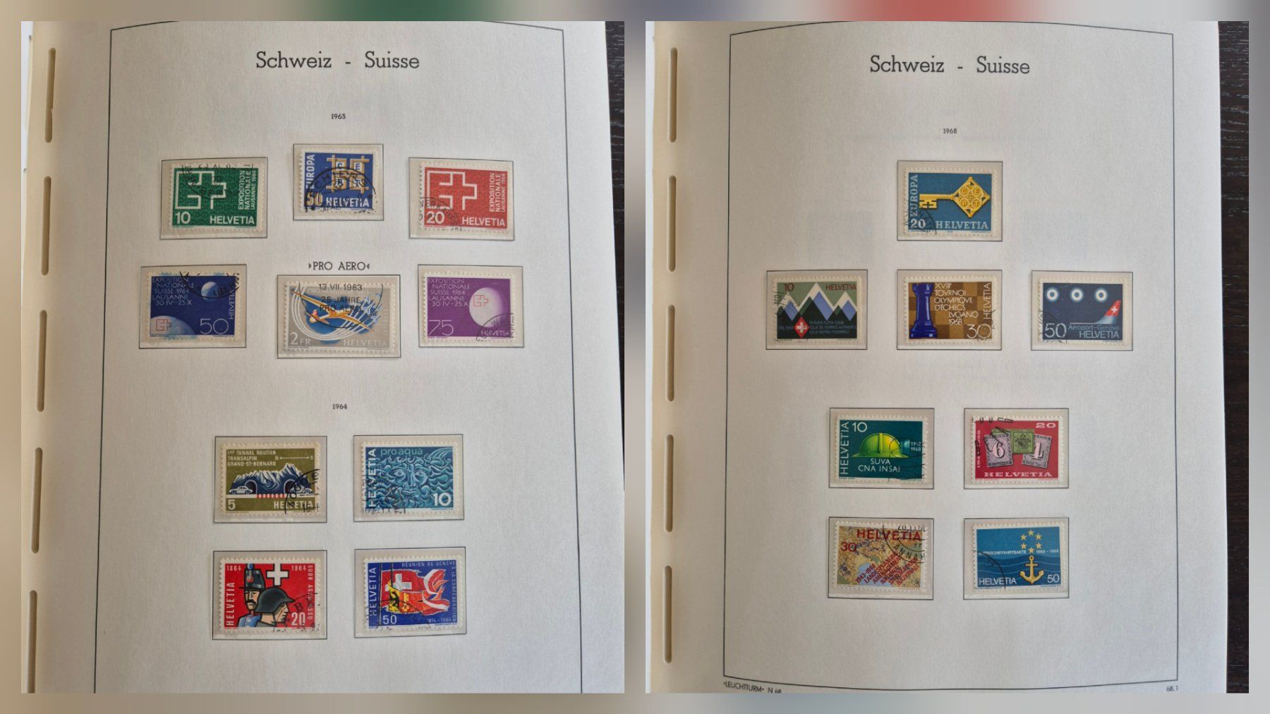 Tutti i francobolli: Schweiz Sammlung 1960-2003 – Usato da Buus venduto da papillon098 1