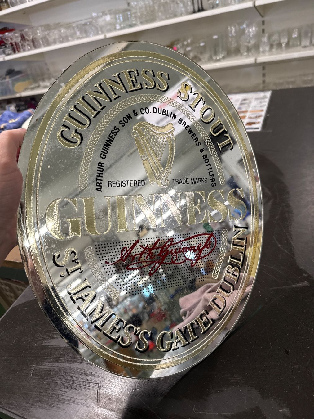 Specchi: Guinness Stout Spiegel – Usato da Pratteln venduto da Cartonsducoeur_bl 2