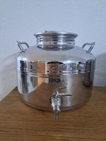 Edelstahlbehälter mit Hahnen 10L