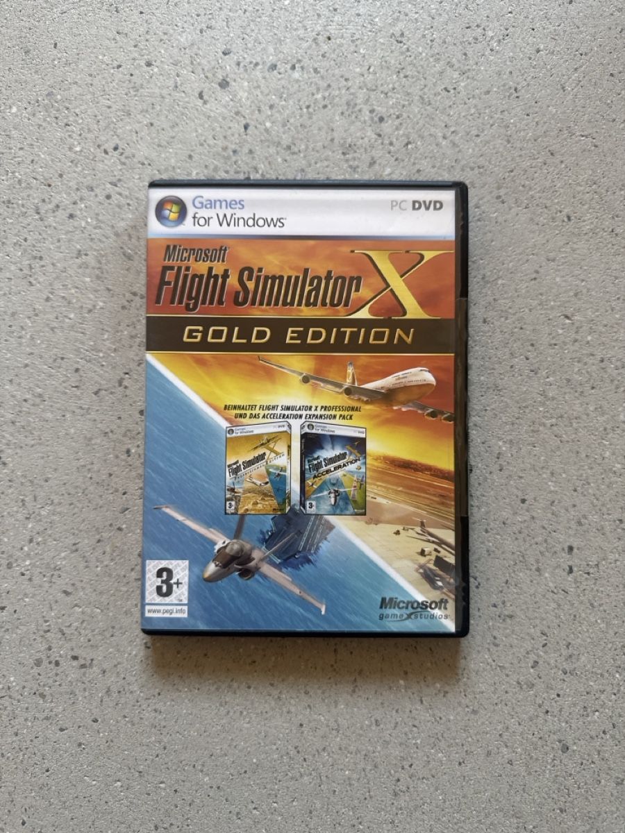 Microsoft Spiele: Flight Simulator X Gold Edition – Gebraucht aus Winterthur von camelkorn