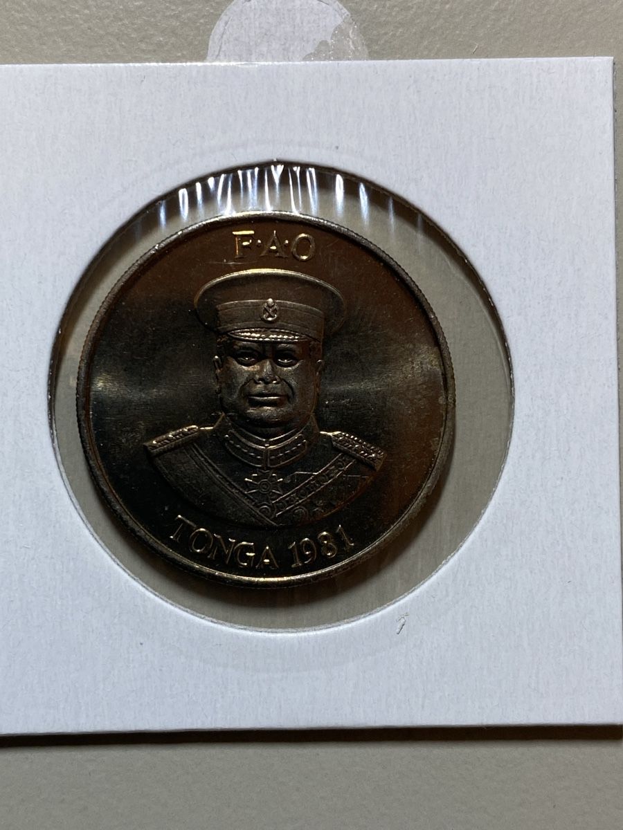 Tutti le monete: Tonga - 20 cents - 1981 – Usato da Payerne venduto da Mike1682 1