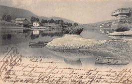 Le Lac des Brenets, circulée 1902