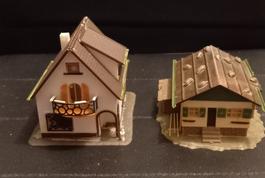 2 Miniatur Häuser von Faller Sammlerstücke