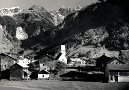 Elm mit Piz Senes, Mörderhorn und Tschingelhörner